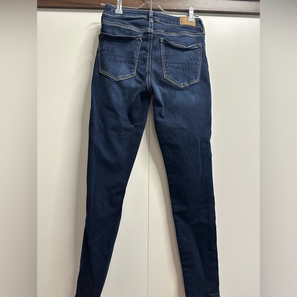 American Eagle Outfitters Dark Indigo Skinny Jeans - Picture 4 of 4